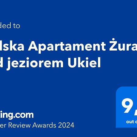 Sielska Apartament Zurawi Nad Jeziorem Ukiel Olsztyn Exterior foto